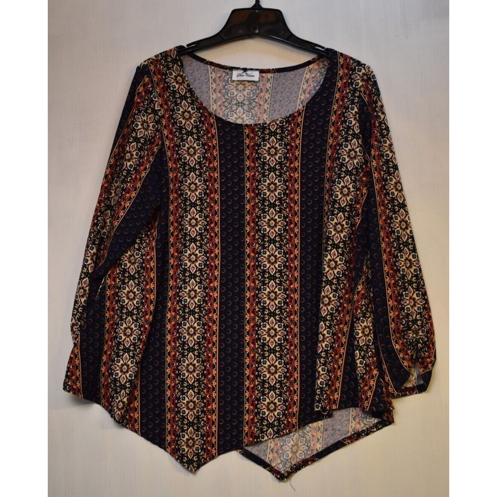 Star Vixen Women's Multicolored pullover X-Large Shirt